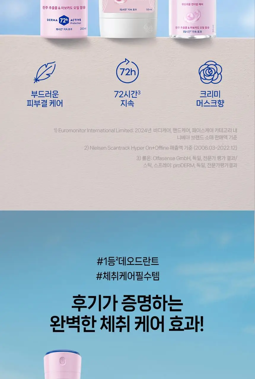 [15년연속1위] 니베아 데오드란트 스틱 50ml 4종 골라담기 상세페이지 26